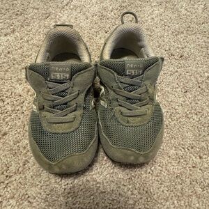New Balance Kids' Olive Sneakers
